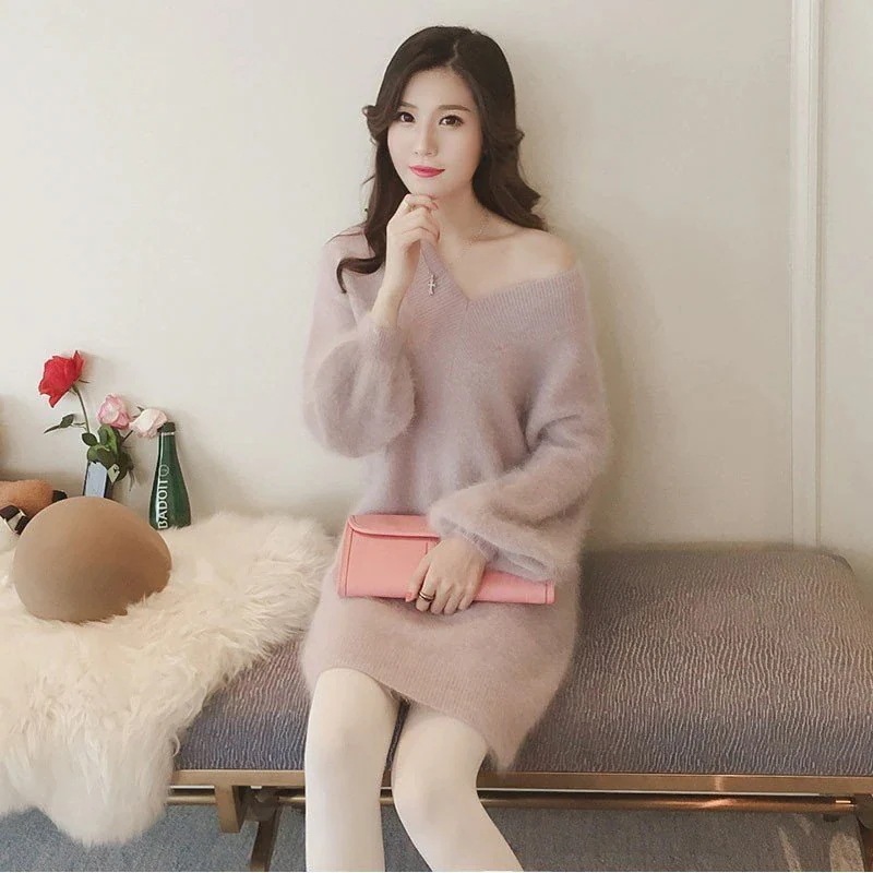 モヘアセーター レディース モヘアニット トップス 長袖 バルーンスリーブ ロング vネック チ モヘアセーター レディース モヘアニット トップス 長袖 バルーンスリーブ ロング vネック チ