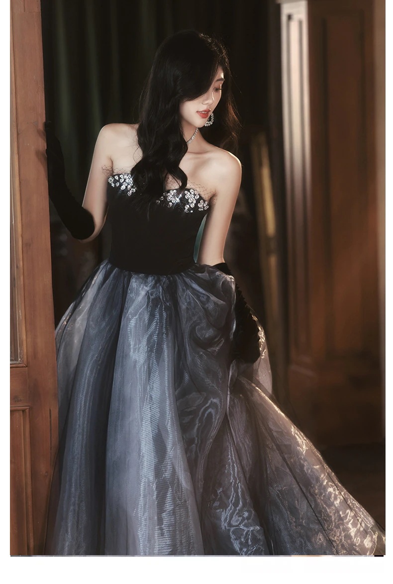 パーティードレス ロングドレス 結婚式 ピアノ 披露宴 マキシ丈 演奏会フォーマルドレス ドレス 二次会 発表会 忘年会 演出舞台 ピアノお呼ばれ