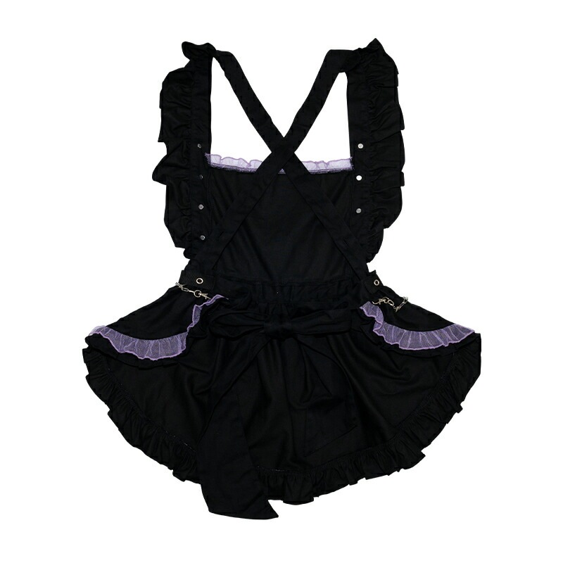 DEVIL PUNK エプロン 原宿系 原宿 ファッション ロック 天使界隈 天使 悪魔 派手 かわいい 個性的 ブラック jr-591-133 DEVIL PUNK エプロン 原宿系 原宿 ファッション ロック 天使界隈 天使 悪魔 派手 かわいい 個性的 ブラック jr-591-133