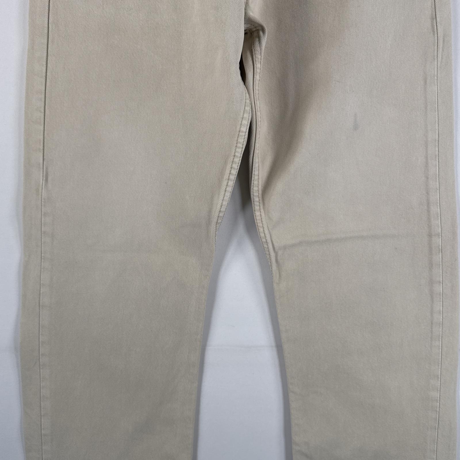 古着 デニムパンツ 505 ジップジーパン ストレート カラーパンツ 5ポケット w34 L32 ベージュ メンズ 古着 デニムパンツ 505 ジップジーパン ストレート カラーパンツ 5ポケット w34 L32 ベージュ メンズ