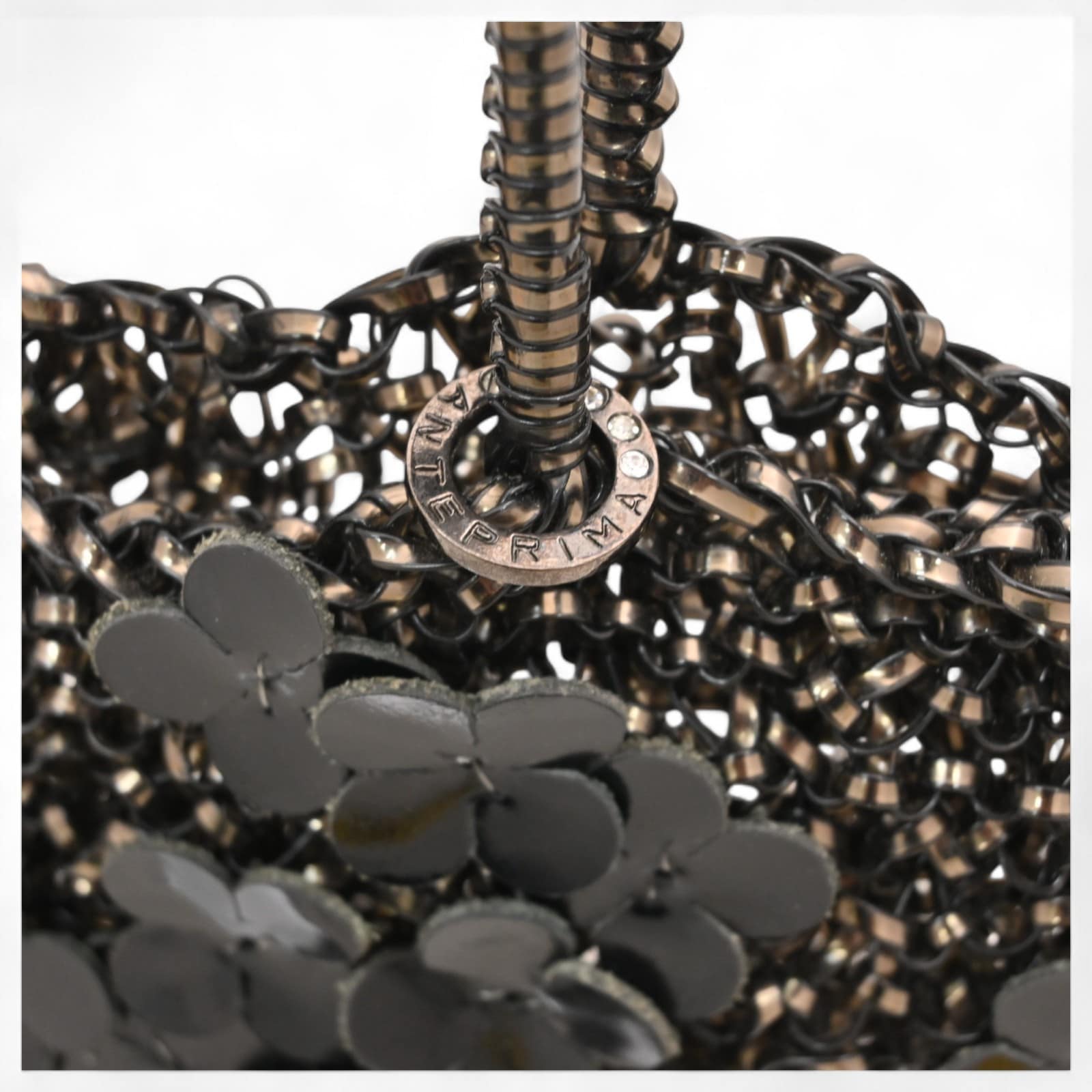 アンテプリマ ワイヤーバッグ ミニバッグ フラワー Aランク an6610zb アンテプリマ ワイヤーバッグ ミニバッグ フラワー Aランク an6610zb