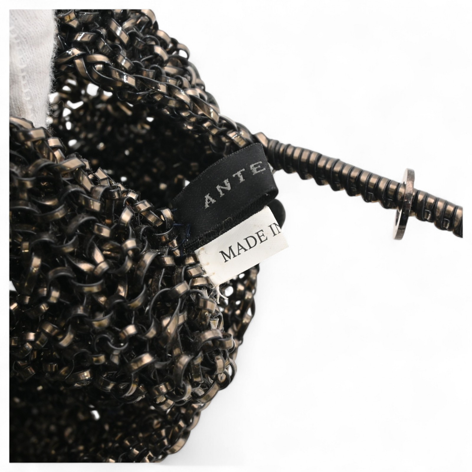 アンテプリマ ワイヤーバッグ ミニバッグ フラワー Aランク an6610zb アンテプリマ ワイヤーバッグ ミニバッグ フラワー Aランク an6610zb