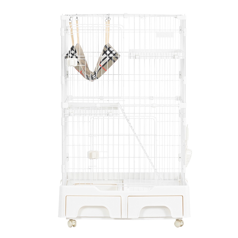 【国内即発送】猫 ケージ キャットケージ 2段 猫トイレ付 キャスター付 ハンモック付 猫ゲージ おしゃれ キャットハウス ネコ ハウス 多段 留守番 保護 脱走防止 多頭飼い 多頭 スチール ペット 【国内即発送】猫 ケージ キャットケージ 2段 猫トイレ付 キャスター付 ハンモック付 猫ゲージ おしゃれ キャットハウス ネコ ハウス 多段 留守番 保護 脱走防止 多頭飼い 多頭 スチール ペット