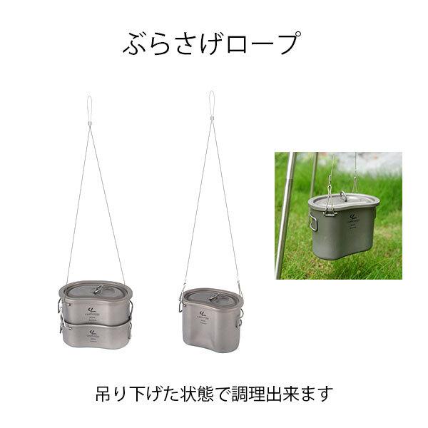 チタン 飯ごう 弁当箱 折りたたみハンドル アウトドア ハンゴウ クッカー 錆びない 耐食性 耐熱性 チタン製 キャンプ 登山 バーベキュー : zyvoyage 1000ml チタン飯盒 食堂弁当箱 蓋と折りたたみ
