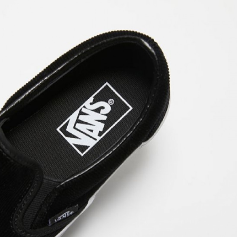 バンズスリッポン-コーデュロイブラック/VN0A2Z41BLA1 バンズスリッポン-コーデュロイブラック/VN0A2Z41BLA1