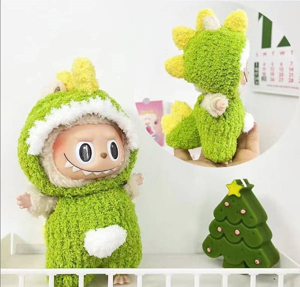 THE 丸けれ MONSTERS Exciting Macaron ぬいぐるみ用服 LABUBU