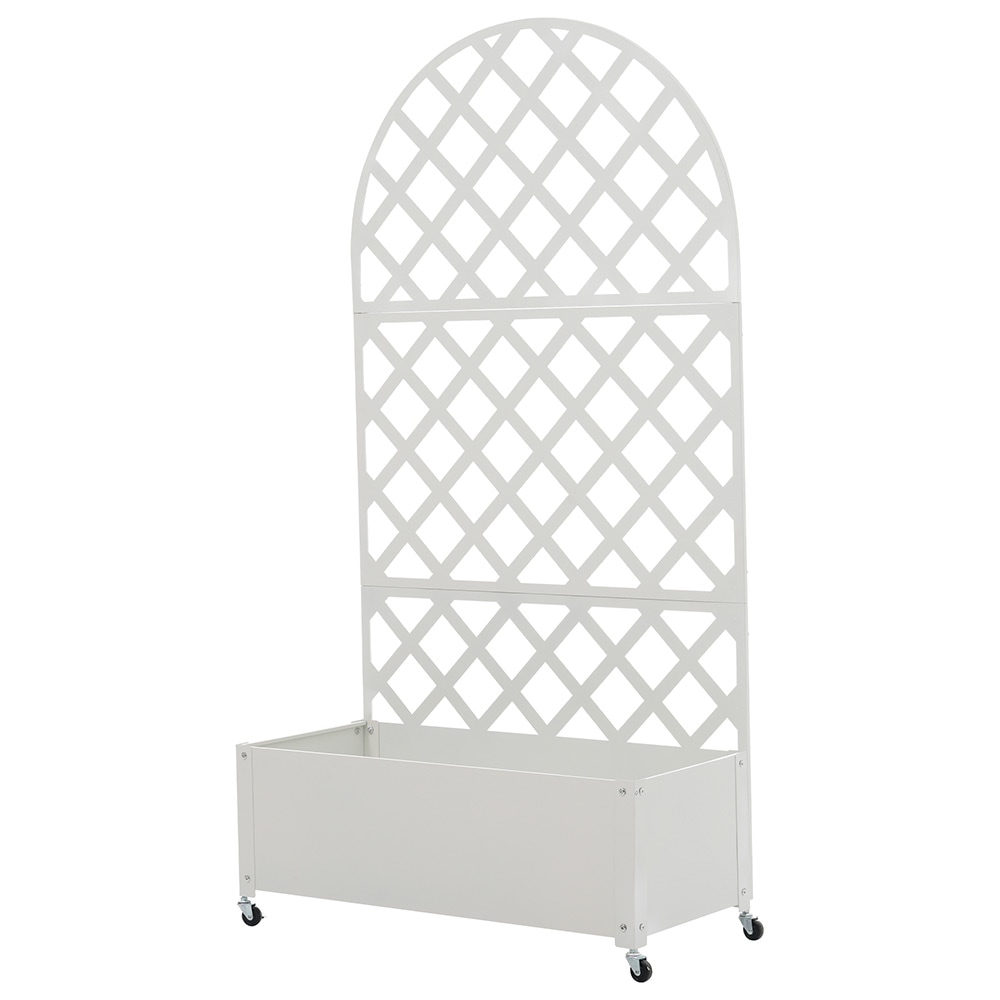 【国内即日発送】フェンス プランター付き 目隠し プランター付き 電着塗装 キャスター付き 90*40*170cm 園芸用品 プランター ガーデンラティス プランターボックス 花壇フェンス ガーデニン 【国内即日発送】フェンス プランター付き 目隠し プランター付き 電着塗装 キャスター付き 90*40*170cm 園芸用品 プランター ガーデンラティス プランターボックス 花壇フェンス ガーデニン