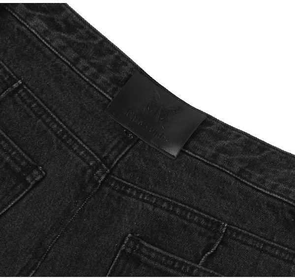 ☆NASTY FANCY CLUB☆ NF Bermuda Denim Cargo Pants DEEP BLUEF NF] BERMUDA DENIM CARGO PANTS (DEEP BLUE)_F24QD868 - FANCY