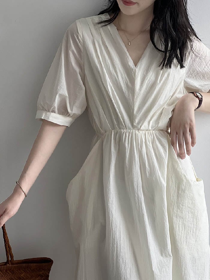 ワンピース 夏 レディース 半袖 Vネック シワ加工 ロング丈 ワンピース 大きいサイズ 夏 秋 ビッグシルエット 幅広カフス お洒落 体型カバー 着痩せ 涼しげ ひんやり 肌触り優しく シンプル カ ワンピース 夏 レディース 半袖 Vネック シワ加工 ロング丈 ワンピース 大きいサイズ 夏 秋 ビッグシルエット 幅広カフス お洒落 体型カバー 着痩せ 涼しげ ひんやり 肌触り優しく シンプル カ