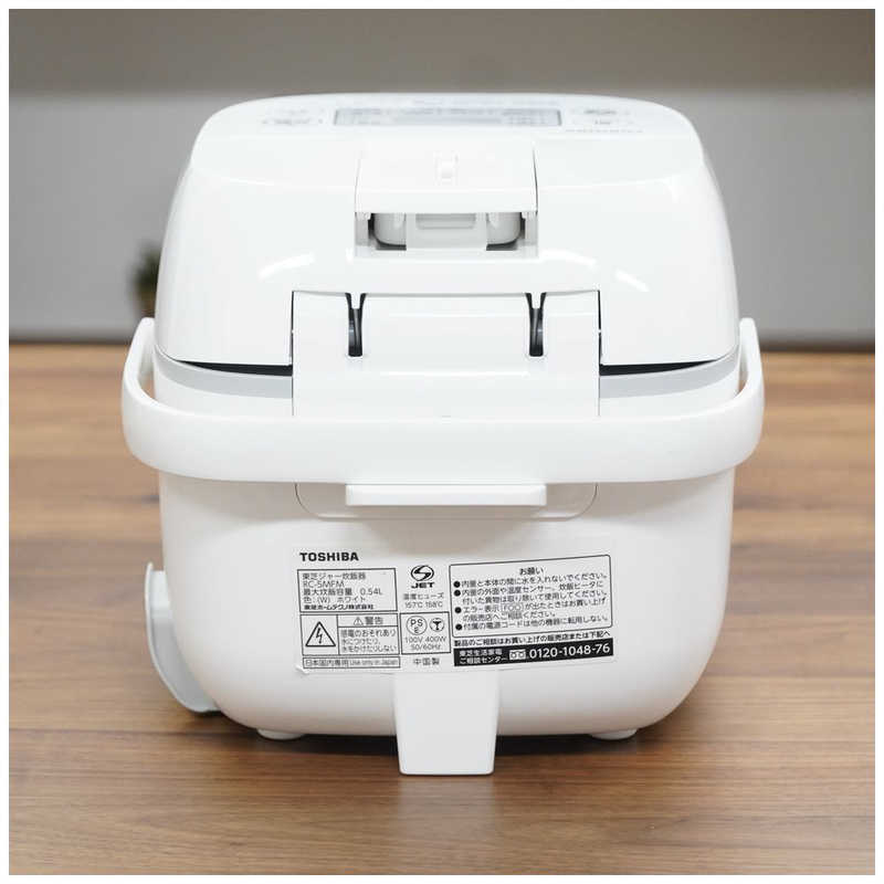 東芝 TOSHIBA 炊飯器 3合 マイコン ホワイト RC-5MFM-W 炊飯器