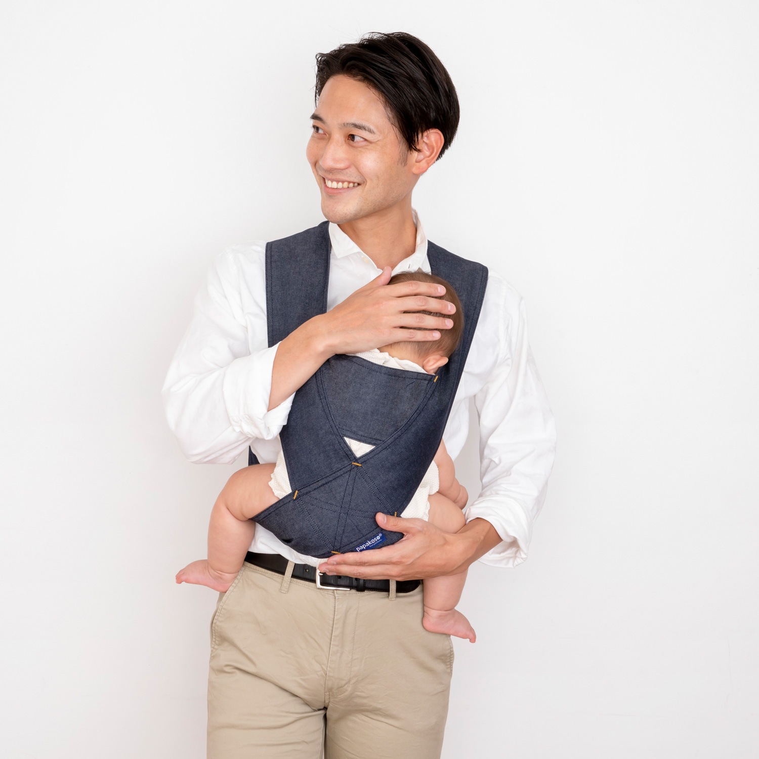 パパダッコ デニムモデル 抱っこ紐 メンズ クロス式 pd-denim パパダッコ デニムモデル 抱っこ紐 メンズ クロス式 pd-denim