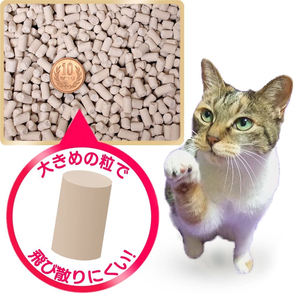アイリスオーヤマ(IRIS OHYAMA) 猫砂 システム猫トイレ用砂 TIA-6C ゼオライト 脱臭 消臭 6L×4袋