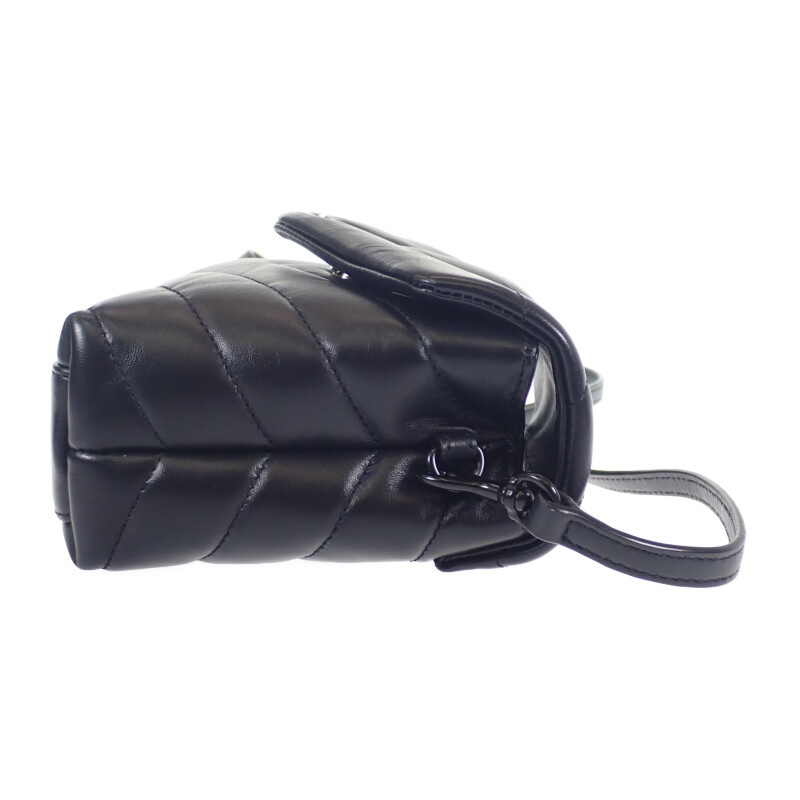 ルル トイバッグ 630951_DV708_1000 ショルダーバッグ カーフ ブラック シルバー金具 レディース【Aランク】 ルル トイバッグ 630951_DV708_1000 ショルダーバッグ カーフ ブラック シルバー金具 レディース【Aランク】