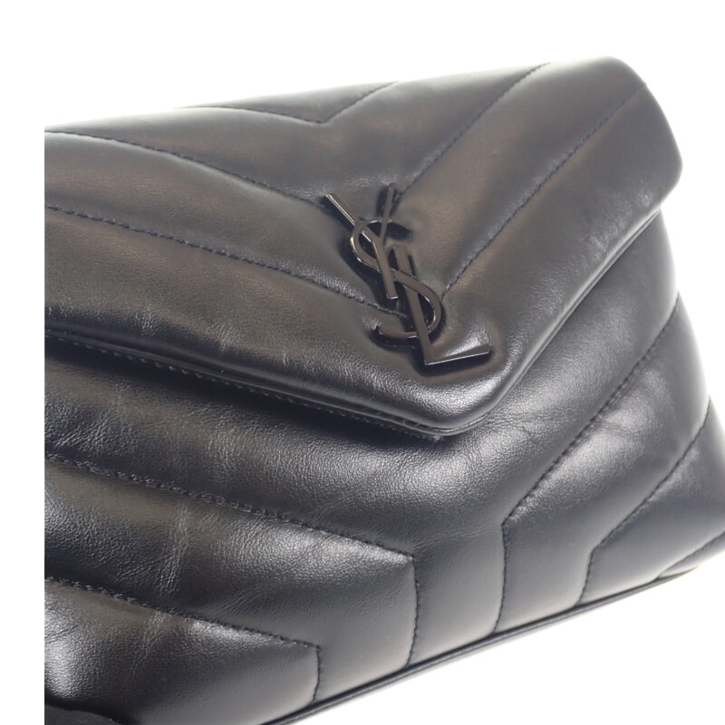 ルル トイバッグ 630951_DV708_1000 ショルダーバッグ カーフ ブラック シルバー金具 レディース【Aランク】 ルル トイバッグ 630951_DV708_1000 ショルダーバッグ カーフ ブラック シルバー金具 レディース【Aランク】