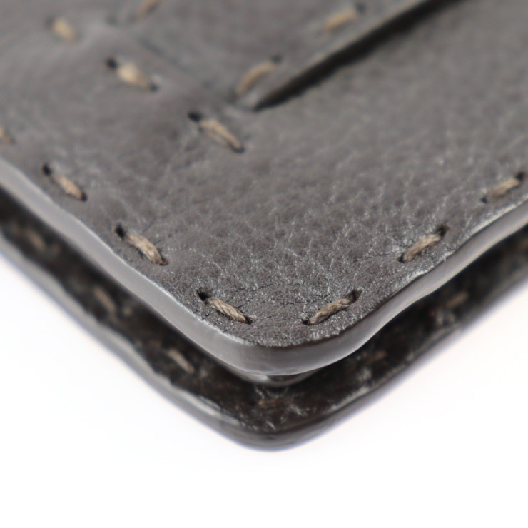 美品 FENDI フェンディ セカンドバッグ 7VA350 バグズアイ セレリア レザー ダークブラウン シルバー金具 クラッチバッグ ポーチ モンスター【本物保証】 美品 FENDI フェンディ セカンドバッグ 7VA350 バグズアイ セレリア レザー ダークブラウン シルバー金具 クラッチバッグ ポーチ モンスター【本物保証】