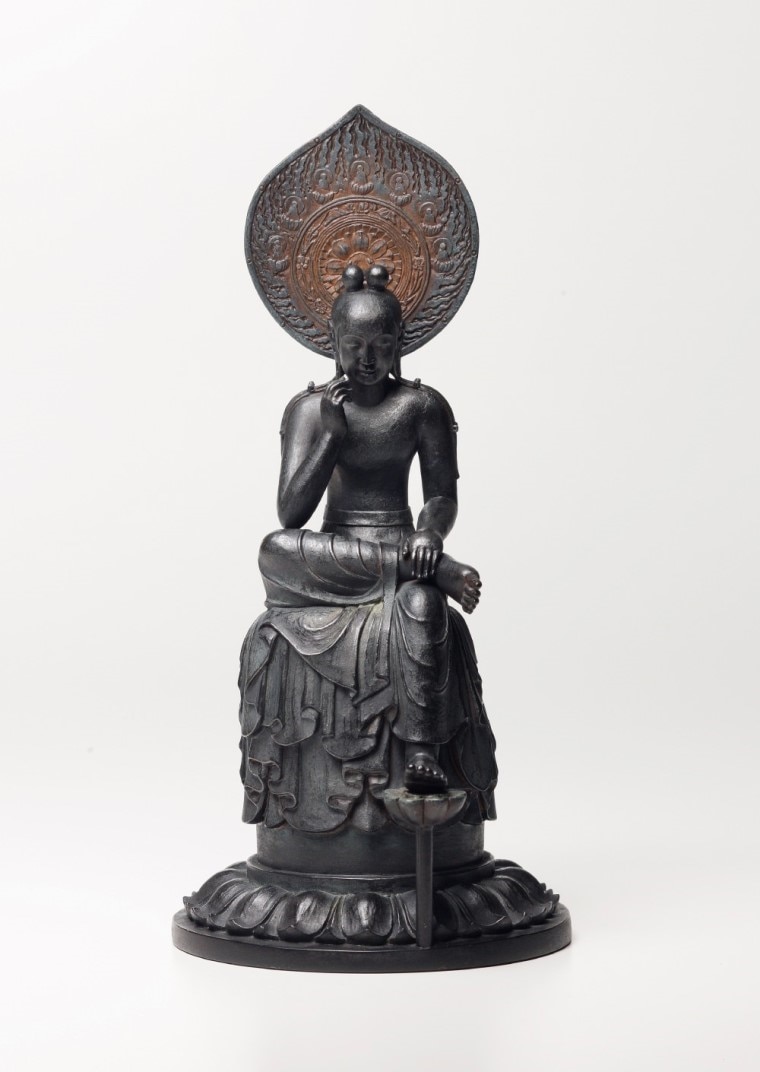 イSム（イスム） TanaCOCORO[掌] 菩薩半跏像 仏像 フィギュア 置物 リアル仏像 菩薩半