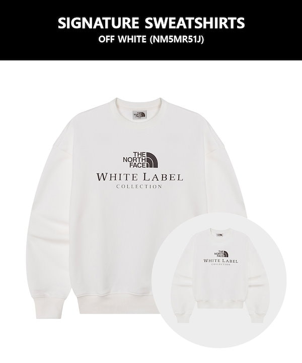 正規品★新品★ノースフェイス スウェット トレーナー 韓国 ホワイトレーベル ザ・ノース・フェイス THE NORTH FACE GO TO SWEATSHIRTS