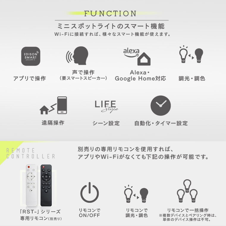 【2個セット】スマート ペンダントライト 引掛けシーリング用 エジソンスマート 吊下げ灯 照明器具 LED 節電 省エネ 円筒型 円柱 コード まとめる フランジカップ付き 丸型 小ぶり 細長い 調光