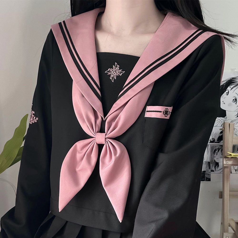 【高.品.質】セーラー服 パーティー コスプレ 悪魔 化け物 変装 学園祭 クリスマス 仮装 赤 衣装 お化け 文化祭:サイ 女性 定番ヤンキー 姐ギャル コスプレ 体育祭 女子高生 スーツ 長袖