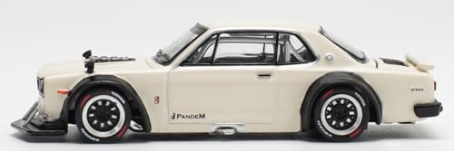 POP RACE 1/64 SKYLINE GT-R V8 DRIFT WHITE 完成品 POP RACE 1/64 SKYLINE GT-R V8 DRIFT WHITE 完成品