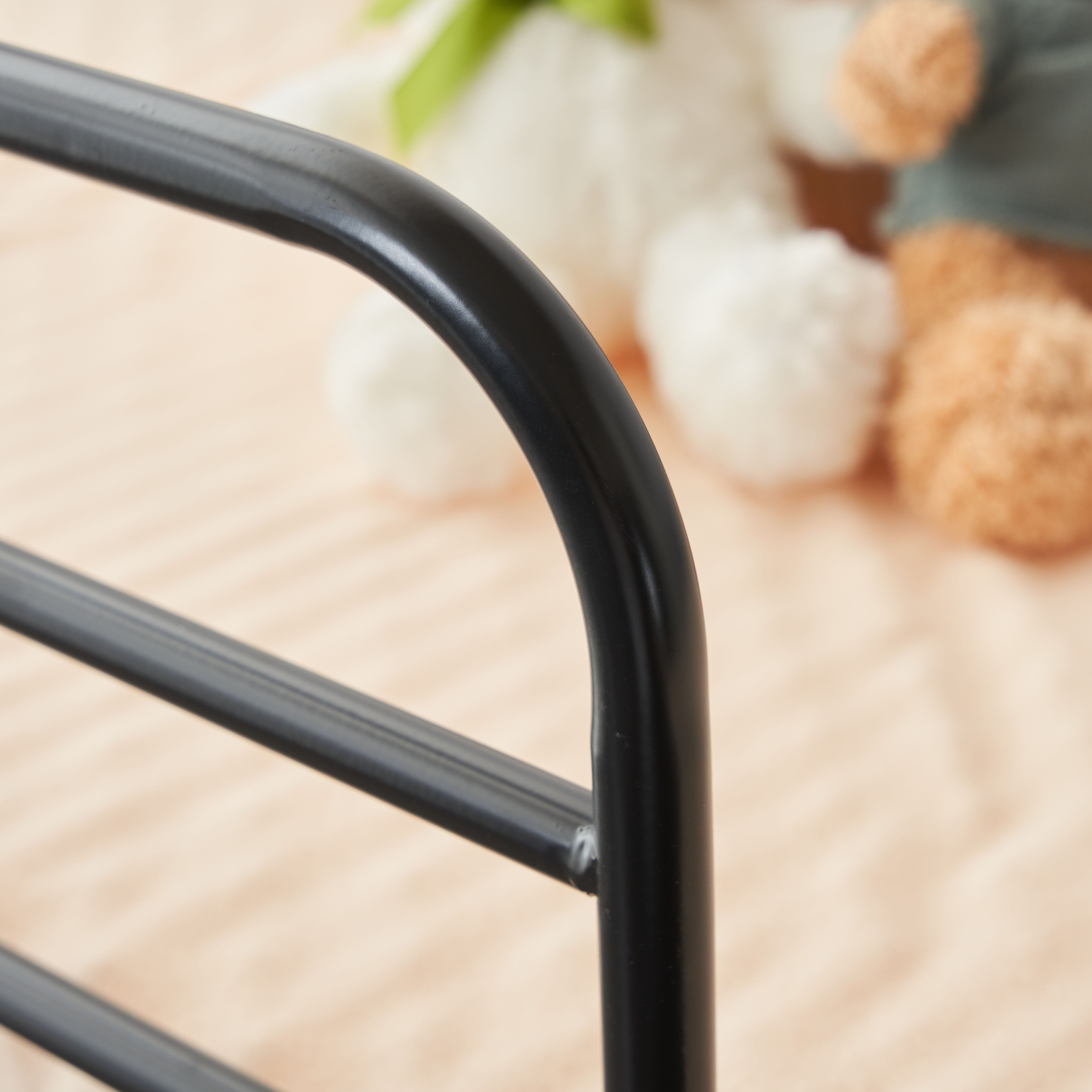 【迅速出荷速達】【新作】【ブラック】ロフトベッドベッドパイプベッドデスク付シングル収納北欧風シングルベッド子供部屋木耐震スチールベッド新作【国内即発送!送料無料！】