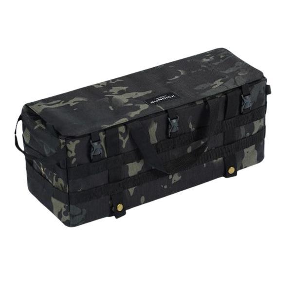 アームレスト サイド オーガナイザー アウトドア マルチ ポケット キャンプ テーブル ストレージ バッグ ブラック マルチカラー