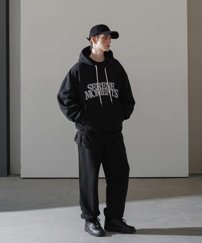 [EZKATON] Overlay hoodie