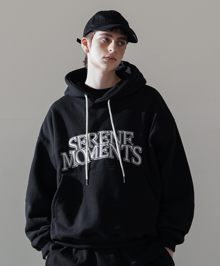 [EZKATON] Overlay hoodie