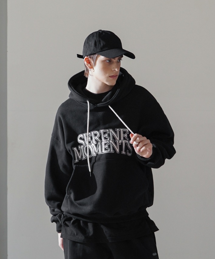[EZKATON] Overlay hoodie