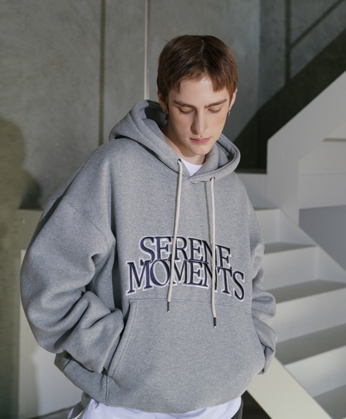 [EZKATON] Overlay hoodie