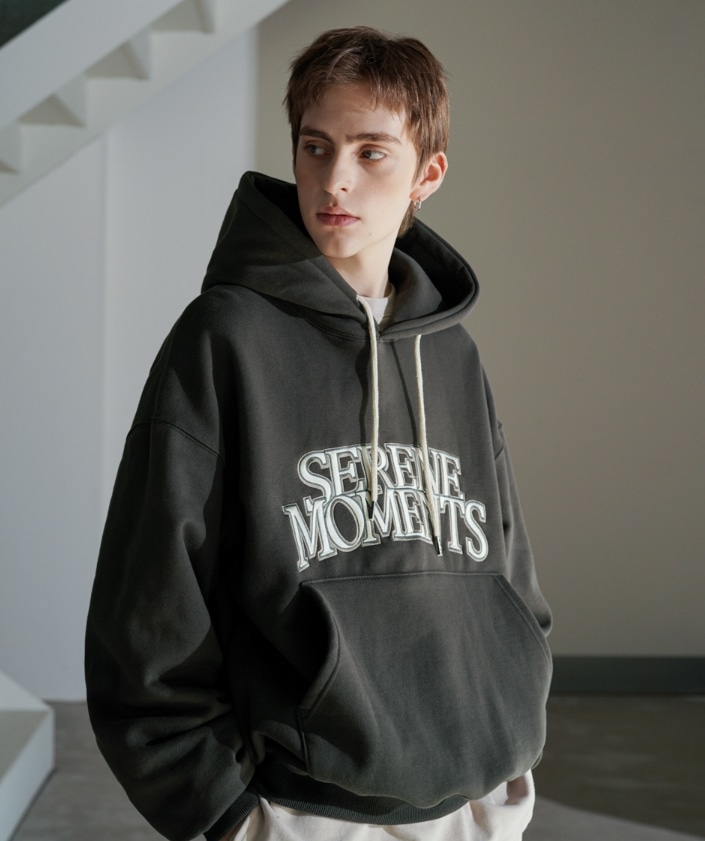 [EZKATON] Overlay hoodie