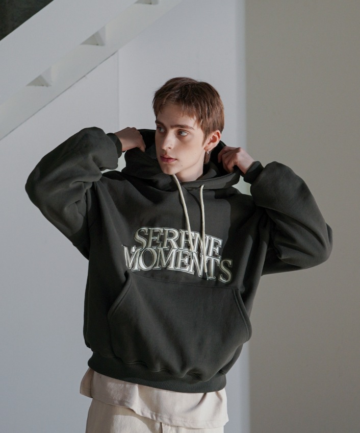 [EZKATON] Overlay hoodie