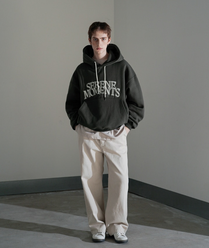 [EZKATON] Overlay hoodie