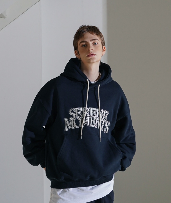 [EZKATON] Overlay hoodie