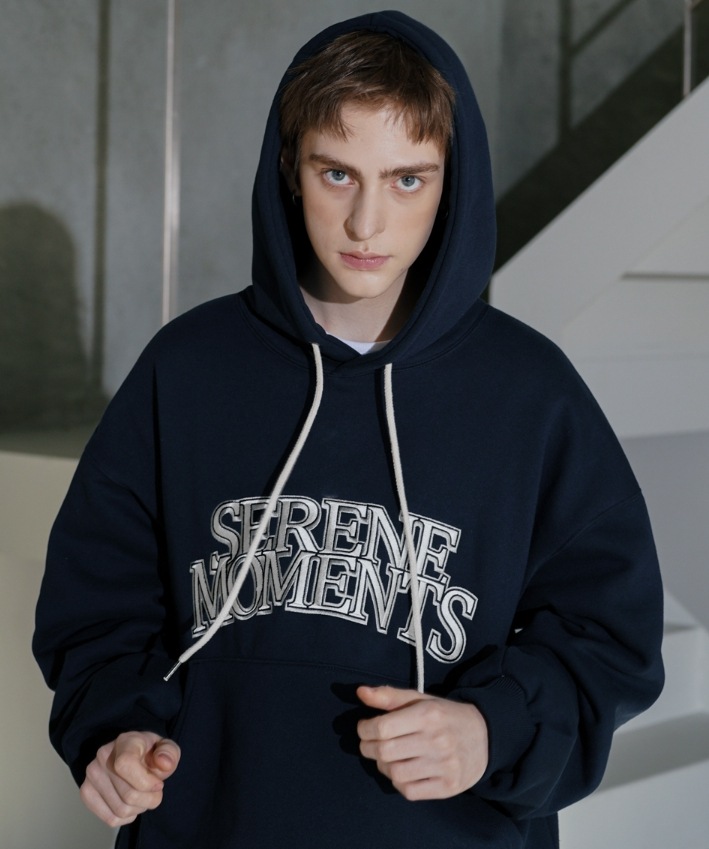 [EZKATON] Overlay hoodie