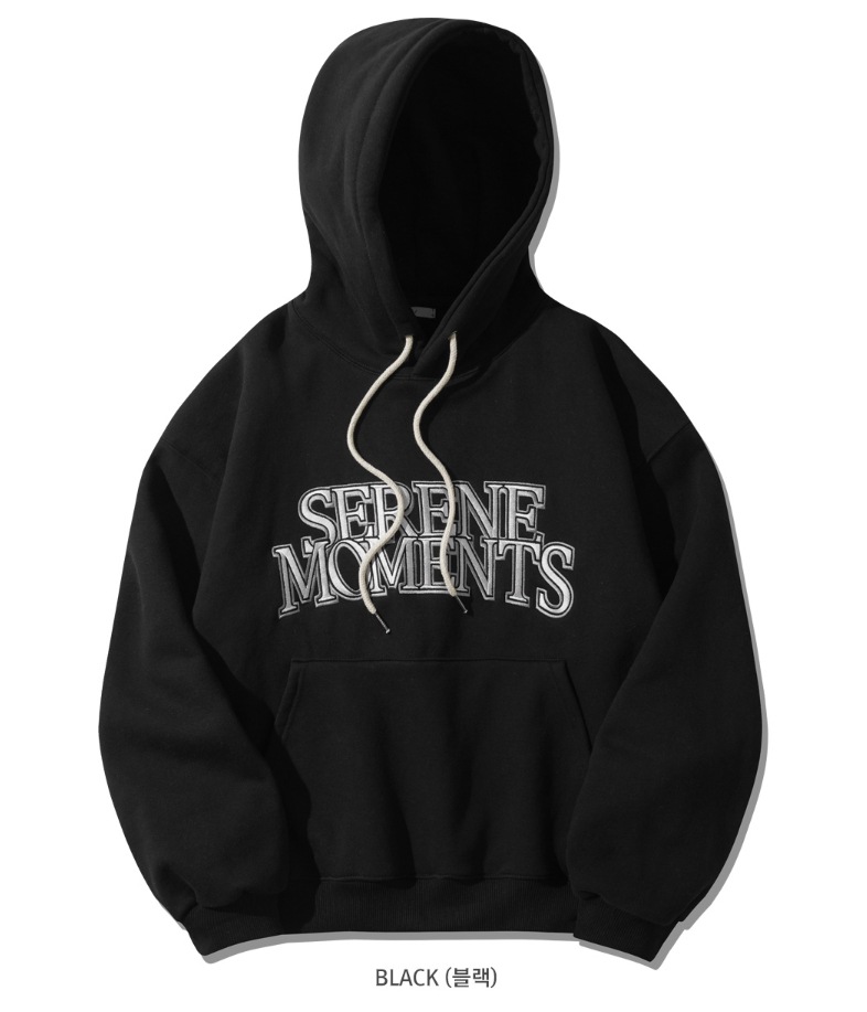 [EZKATON] Overlay hoodie