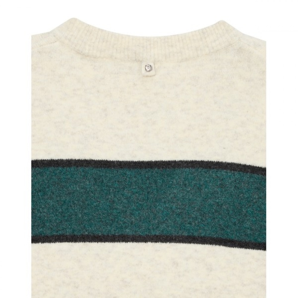 (ヘッジス) 24FW ラグビーラウンドニット HZSW4F803T2 (ヘッジス) 24FW ラグビーラウンドニット HZSW4F803T2