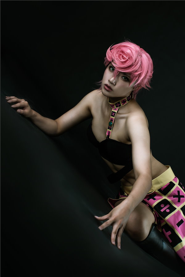 ジョジョ5部/トリッシュ・ウナ/コスプレ衣装/ウィッグ Amazon.co.jp: トリッシュ·ウナ コスプレ衣装 ジョジョの奇妙な
