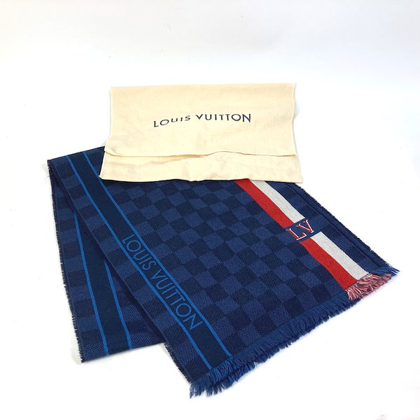 LOUIS VUITTON マフラー エシャルプ メサジェ ダミエ LOUIS VUITTON ルイヴィトン LV マフラー エシャルプ プティ