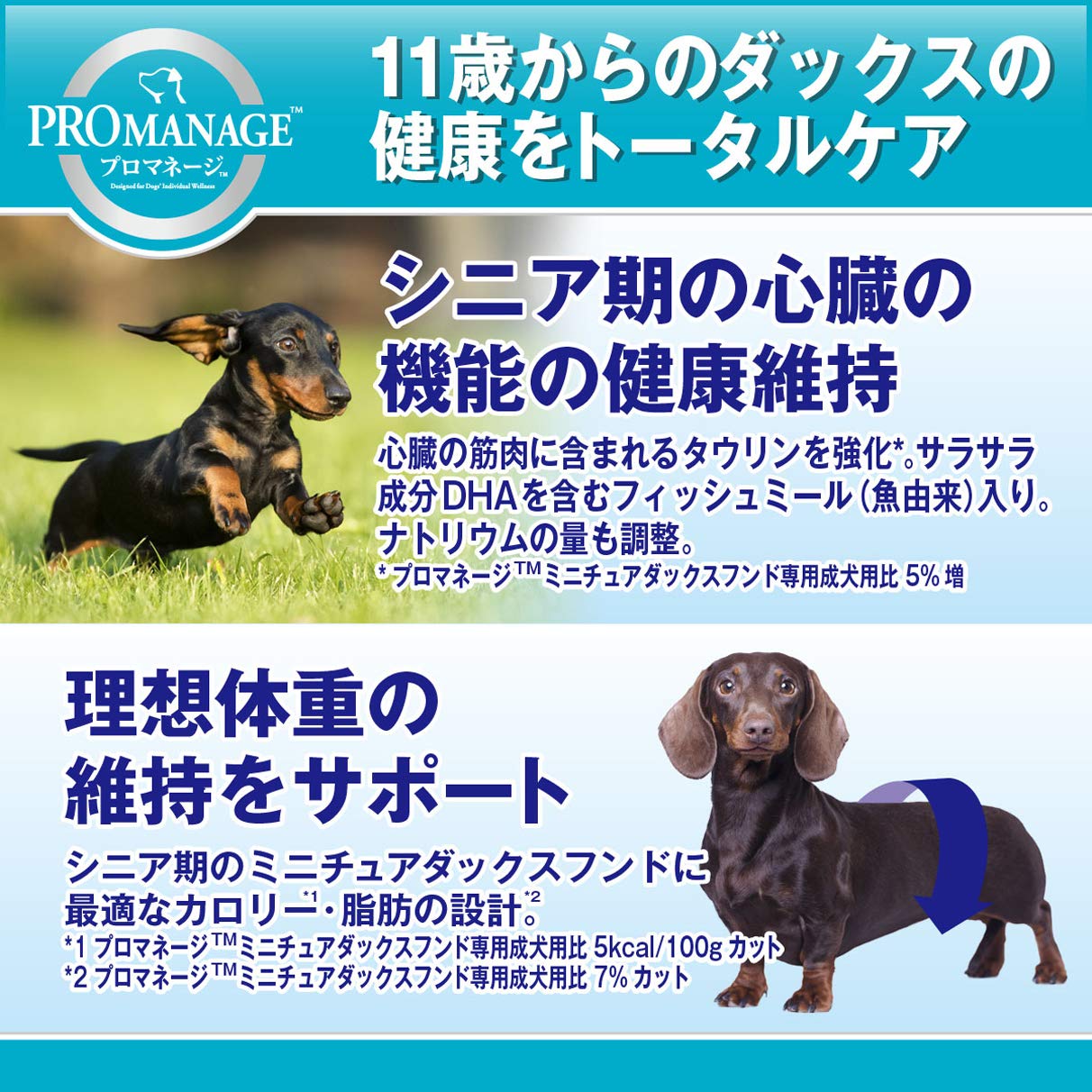 プロマネージ ドッグフード 犬種別 11歳からのミニチュアダックスフンド専用 4kg×3 (ケース販売) プロマネージ ドッグフード 犬種別 11歳からのミニチュアダックスフンド専用 4kg×3 (ケース販売)
