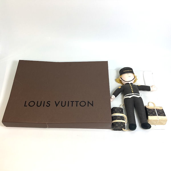 Qoo10] Louis Vuitton ぬいぐるみ グルーム ベルボーイ 人形