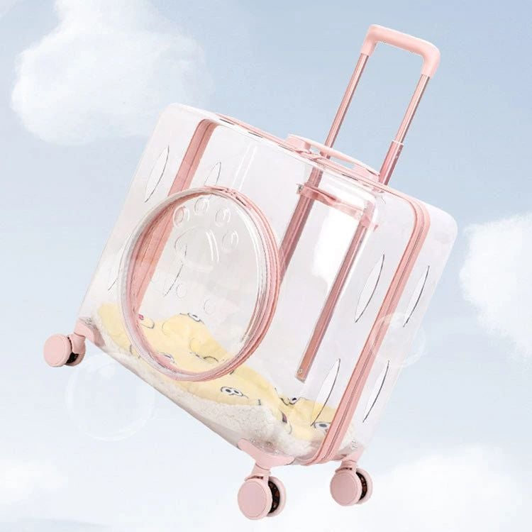 【毎日厳選 】 ペットキャリーバッグ ペットキャリーカート トランク 犬キャリーバッグ 猫キャリーバッグ 猫用 犬用 ペット用 可愛い INS 人気商品 ペットバッグ 大容量 大きいサイズ 透明 ペッ