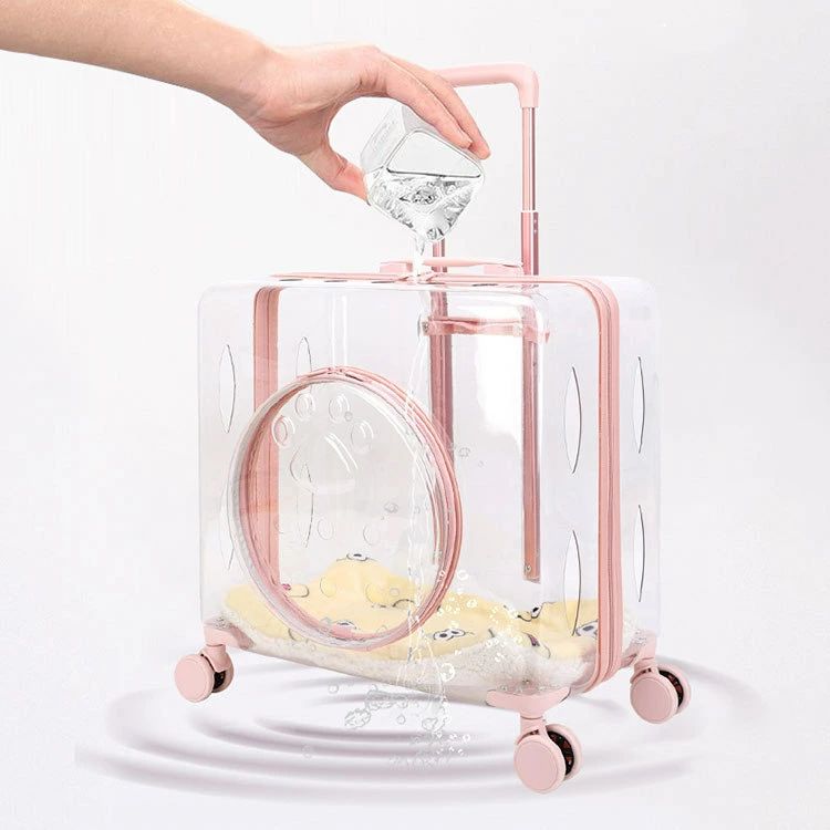 【毎日厳選 】 ペットキャリーバッグ ペットキャリーカート トランク 犬キャリーバッグ 猫キャリーバッグ 猫用 犬用 ペット用 可愛い INS 人気商品 ペットバッグ 大容量 大きいサイズ 透明 ペッ