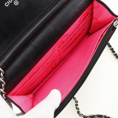 VINTAGE●CHANEL●カンボン チェーンウォレット CHANEL カンボン チェーンウォレット 2011年 ショルダーバッグ