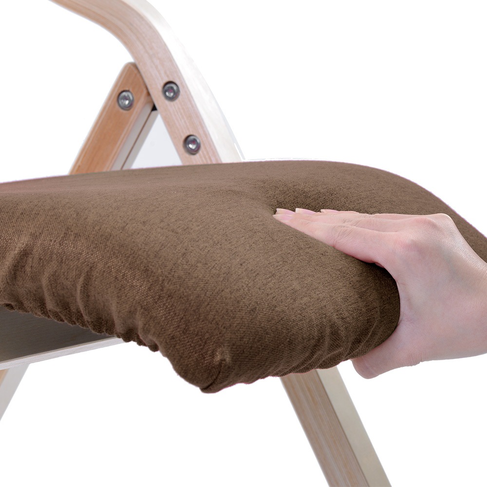 【国内出荷】ブラウン ダイニングチェア 木製 椅子 完成品 介護チェア イス 折りたたみチェア カバー洗える 7色選択可能 リビング 【国内出荷】ブラウン ダイニングチェア 木製 椅子 完成品 介護チェア イス 折りたたみチェア カバー洗える 7色選択可能 リビング