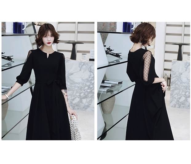 ロング ドレス パーティードレス 個性的 黒 袖あり シフォン 透け感 結婚式 二次会 お呼ばれ フォーマル 演奏会 ピアノ 発表会 ドレス 大人 かっこいい 可愛い レディース キラキラ ライン 大 pattayablatt.com