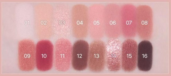 イカゲーム　wakemake 7点セット ソフトブラーリングアイパレット｜wakemake他、1商品を使った