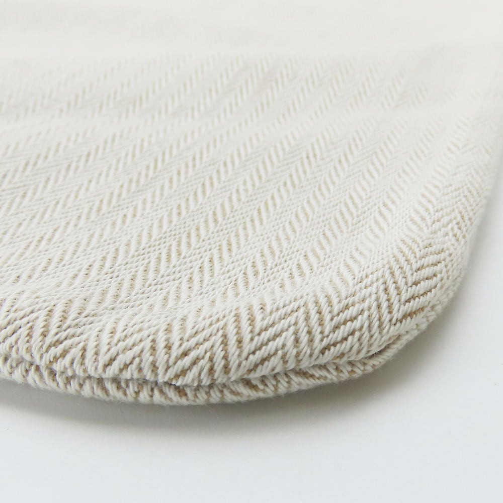 中古 ショルダーバッグ アリーヌGM コットン レザー ベージュ ブルー 肩掛け カジュアル レディース メンズ 中古 ショルダーバッグ アリーヌGM コットン レザー ベージュ ブルー 肩掛け カジュアル レディース メンズ