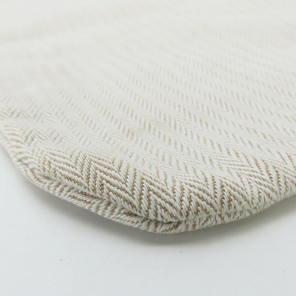 中古 ショルダーバッグ アリーヌGM コットン レザー ベージュ ブルー 肩掛け カジュアル レディース メンズ 中古 ショルダーバッグ アリーヌGM コットン レザー ベージュ ブルー 肩掛け カジュアル レディース メンズ