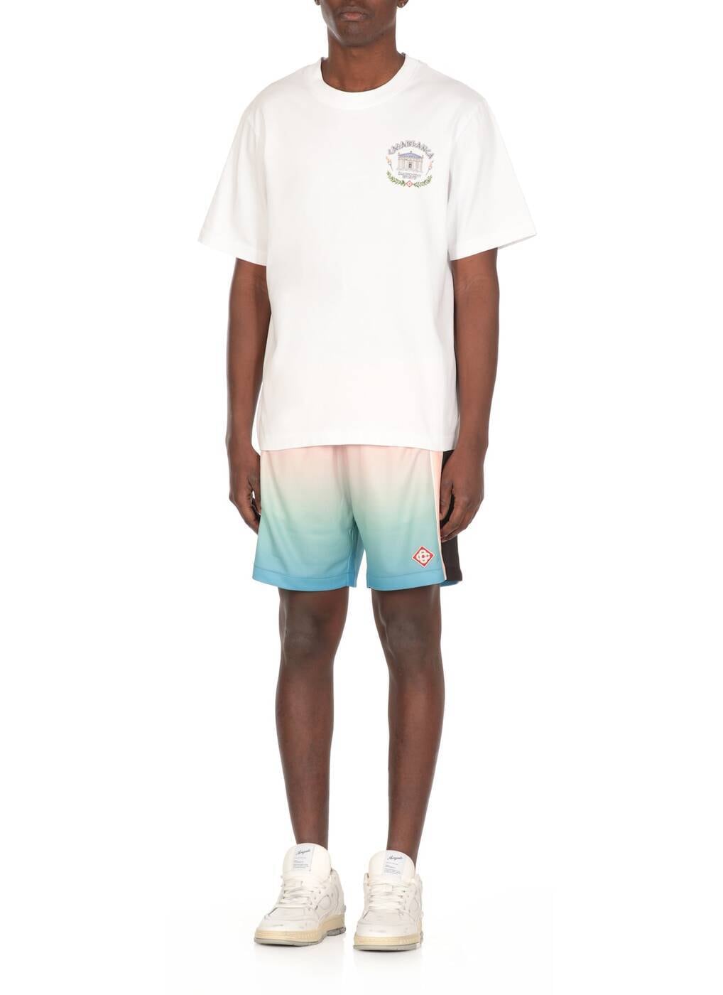 MPS25JTS00108LE TEMPLE DU SPORT ホワイト 春夏2025 Tシャツ メンズ ia